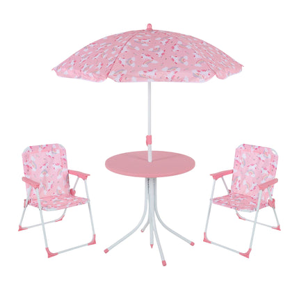 Ensemble de camping pour enfants avec parasol réglable