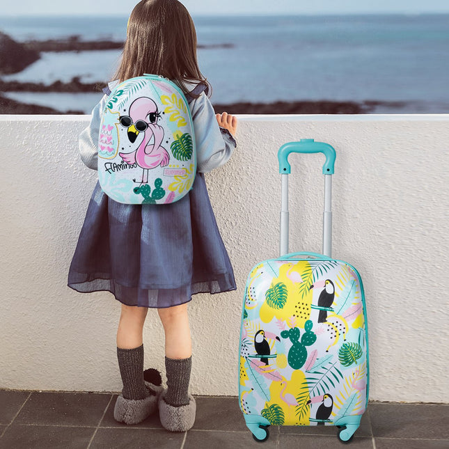 Kinder Reisegepäckset, 16 Zoll Koffer, 12 Zoll Rucksack