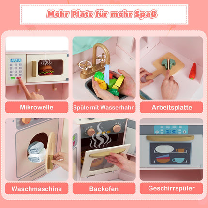 Kids' Corner Holzküche mit Lichtern & Geräuschen