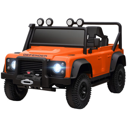 Kinder-Elektroauto, 12V Batterie, Fernbedienung, Orange