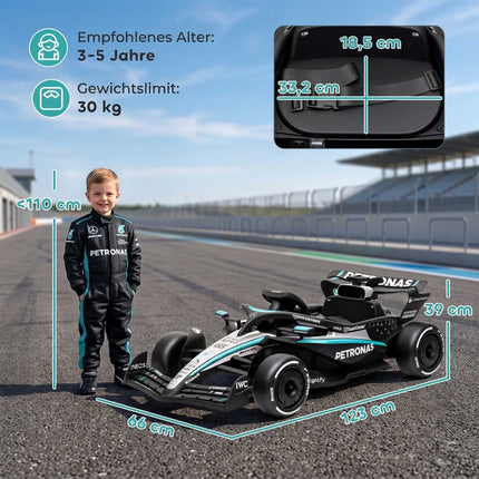 Elektrisches Kinder-Go-Kart mit Lithium-Akku und 2 Motoren