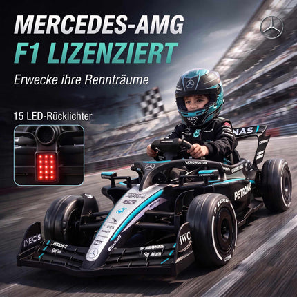 Elektrisches Kinder-Go-Kart mit Lithium-Akku und 2 Motoren