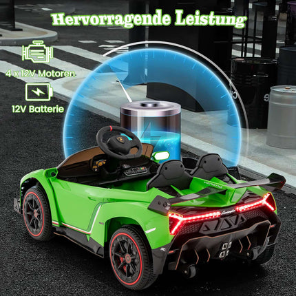 Kinder-Elektro-Lamborghini mit Fernbedienung und LED-Lichtern