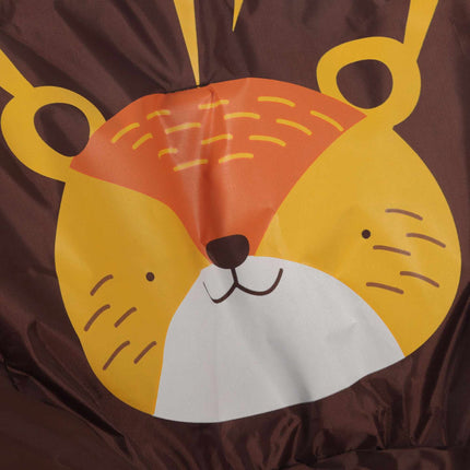 Chaise lune pliable pour enfants avec motif animal
