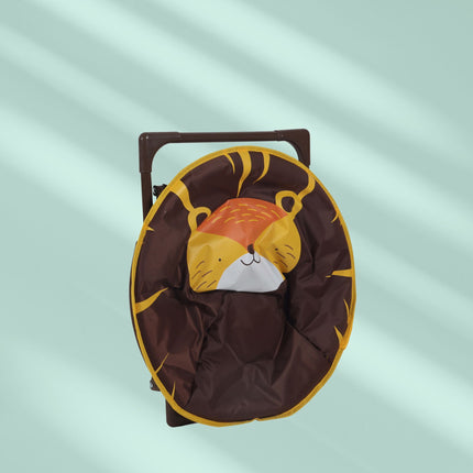 Chaise lune pliable pour enfants avec motif animal