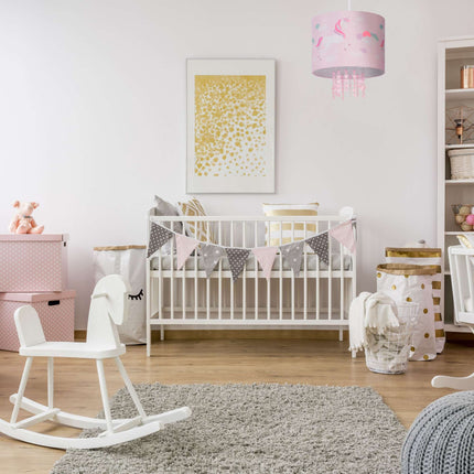 Luminaire pour enfants Licorne rose
