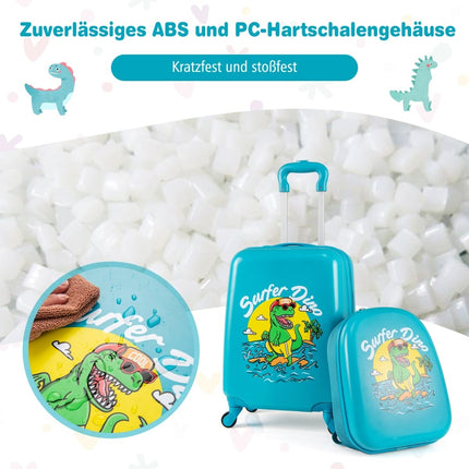 Kinder-Gepäckset mit Rollen – 17" Koffer & 13" Rucksack