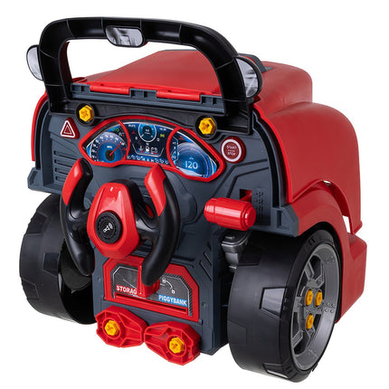 Kinder-Mechaniker-Set mit Auto und Motor – Lernspielzeug