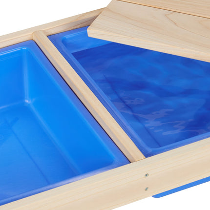 Table de pique-nique pour enfants avec table de jeu d'eau et de sable