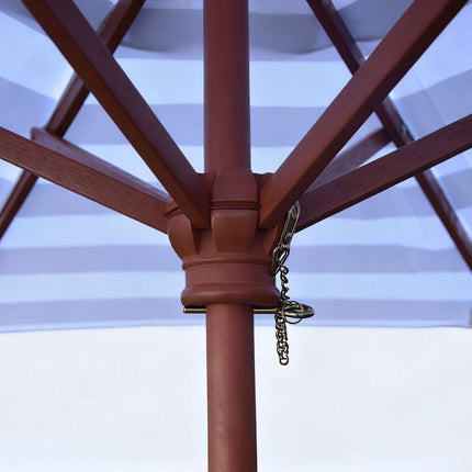 Ensemble table de pique-nique pour enfants avec parasol et coussins