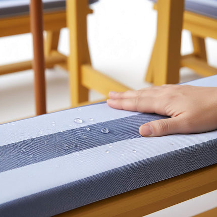 Ensemble table de pique-nique pour enfants avec parasol et coussins