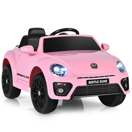 Voiture VW Beetle pour enfants avec musique et télécommande