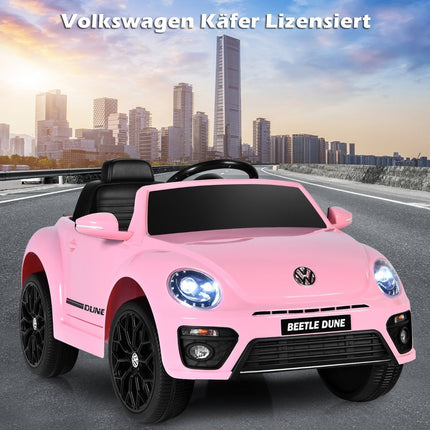 Voiture VW Beetle pour enfants avec musique et télécommande