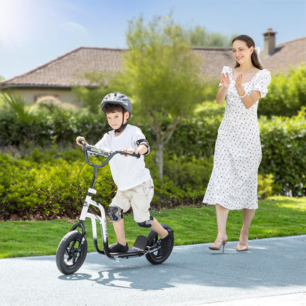 Kinderroller, verstellbarer Lenker, große Räder, Alter 5-12