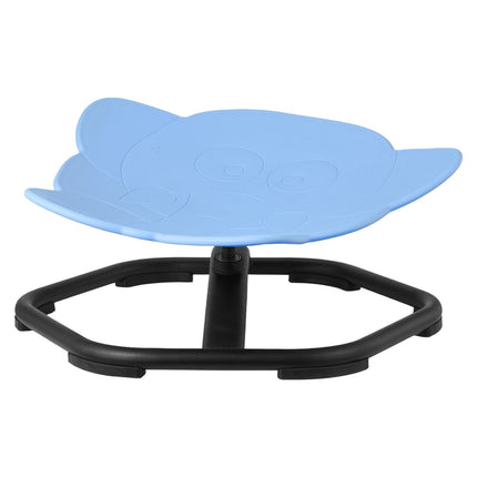 Kids Sensory Swivel Chair, 360 Spin, 220 lb, Blue
