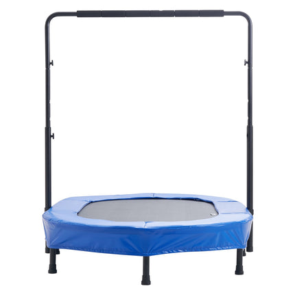 Kids Trampoline 56x36 Inch, Foldable, Handle Bar