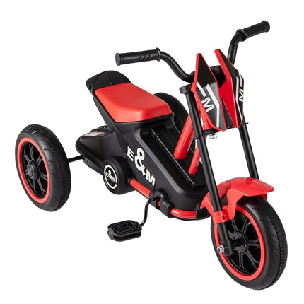 Tricycle pour enfants avec pédales, rouge, à partir de 3 ans