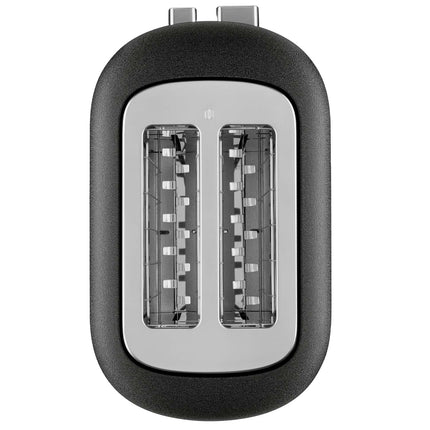 Grille-pain KitchenAid 2 tranches avec levier de levage manuel, en fonte noire