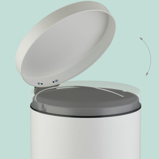 Poubelle de cuisine à pédale, 20 L - Élimination des déchets sans contact