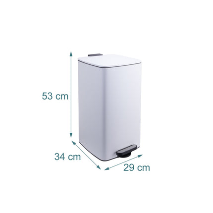 Küchen-Treteimer, 30L, Soft-Close-Deckel