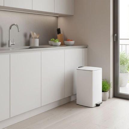 Küchen-Treteimer, 30L, Soft-Close-Deckel