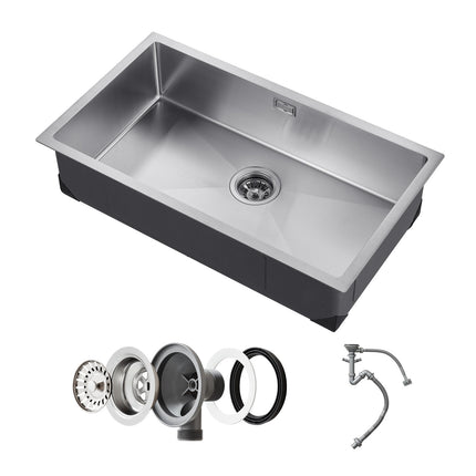 Kitchen Sink Workstation 76cm, 304 SS Single Bowl