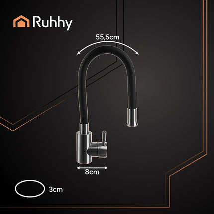 Kitchen faucet - flexible spout Ruhhy 22821