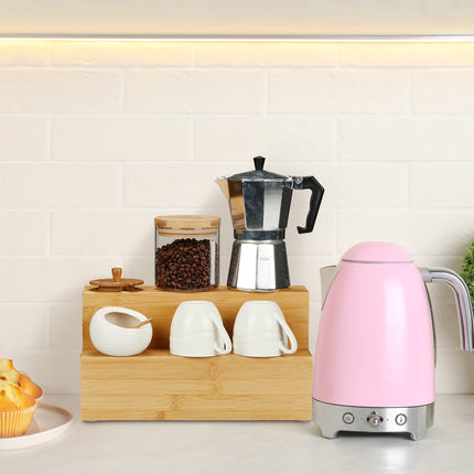 Organisation de cuisine avec compartiment coulissant