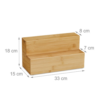 Organisation de cuisine avec compartiment coulissant