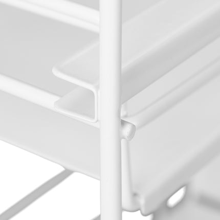 Rangement de cuisine blanc
