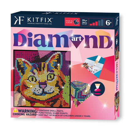 Kitfix Kit DIY Diamant Art Chaton