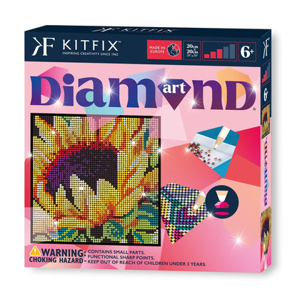 Kitfix DIY Set Diamant Art Tournesol