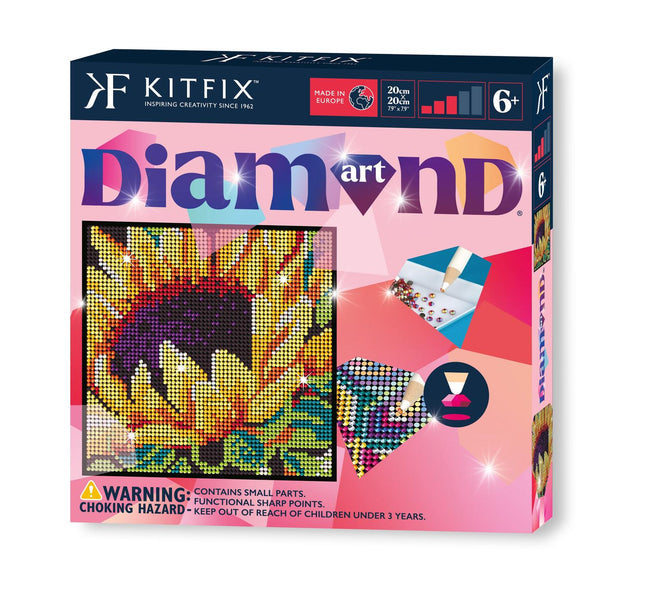 Kitfix DIY Set Diamant Art Tournesol