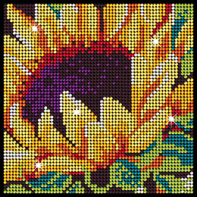 Kitfix DIY Set Diamant Art Tournesol