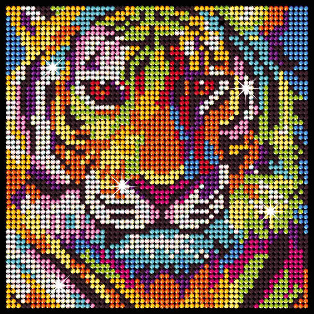 Kitfix Kit DIY Diamant Art Tigre