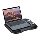 Genouillère pour ordinateur portable noire
