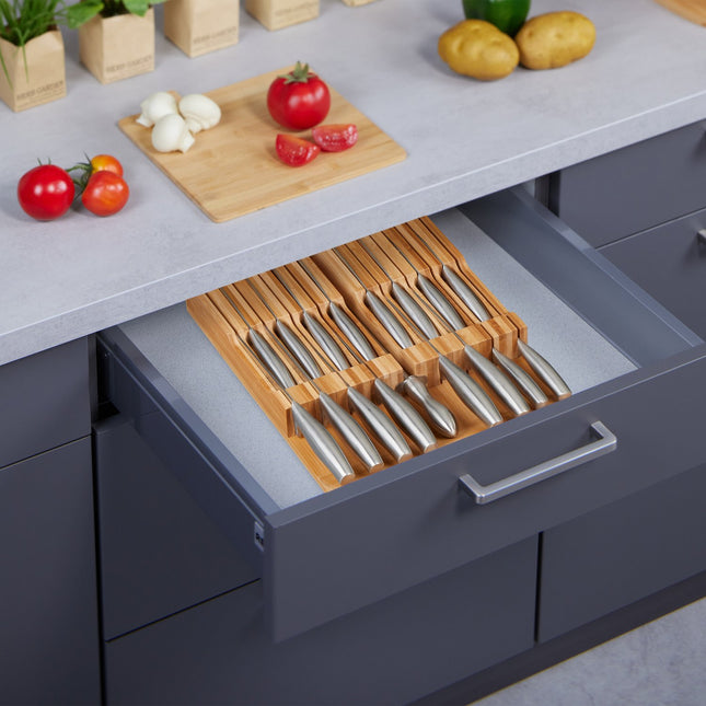 Porte-couteaux Compartiment pour 16 couteaux