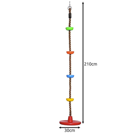 Kruzzel 25367 Balançoire d'escalade sur corde