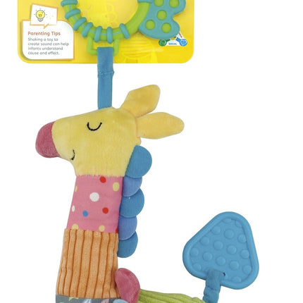 Kskids Kuscheltier für Kinderwagen Giraffe
