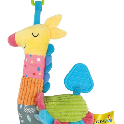 Kskids Kuscheltier für Kinderwagen Giraffe