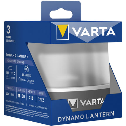 L10R Dynamo-Laterne Vev + USB-C 18/50lm