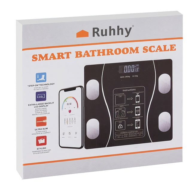 Pèse-personne LCD - analytique Ruhhy 22525