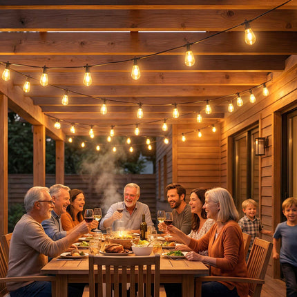 Rideau lumineux LED, RGBW, 16,8 m, étanche, avec télécommande