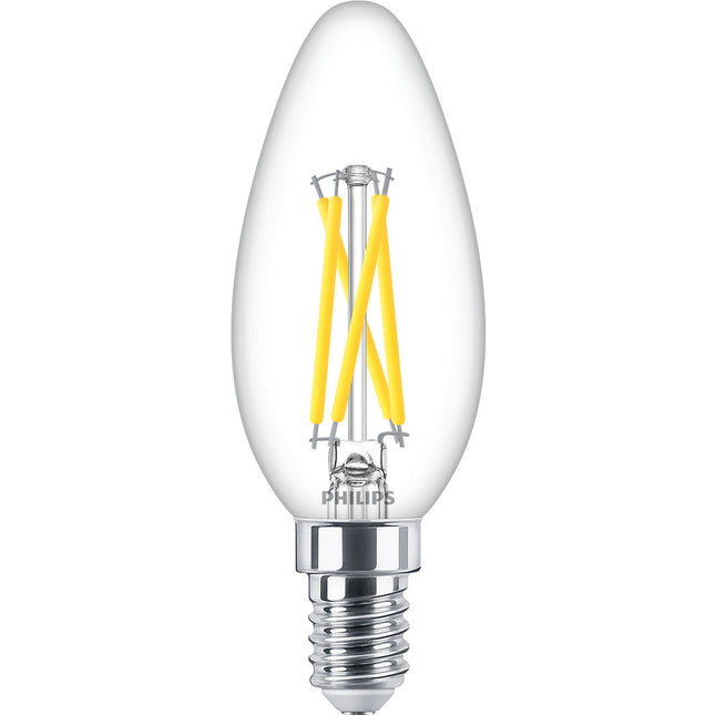 LED E14 Crown 2.5W (25W) Clear Dim WarmGlow 340