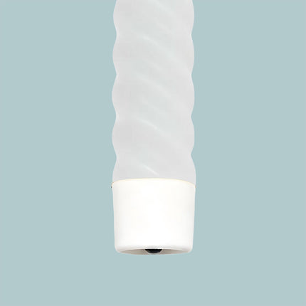Bougies coniques sans flamme à LED, en cire véritable, lot de 6