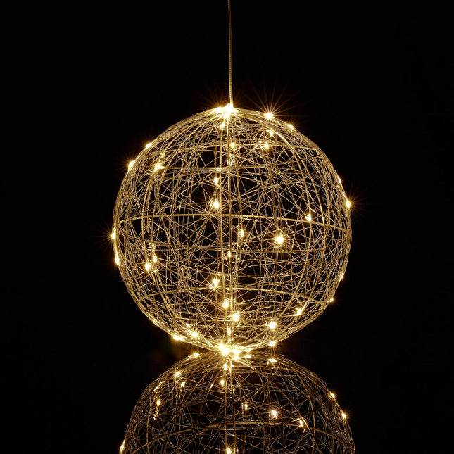Suspension lumineuse LED décorative, 25 cm - Automne et Noël