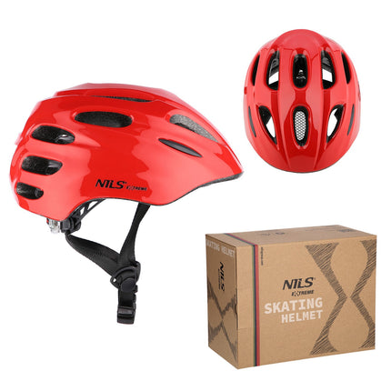 Casque LED, rouge, XXS (48-54 cm)