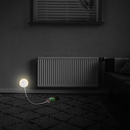 LED-Nachtlicht mit Dämmerungssensor und 18W USB-Ladegerät