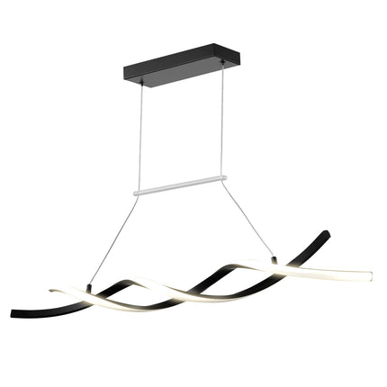 LED Pendant Light 24W, Dimmable Remote, 3000K-6000K
