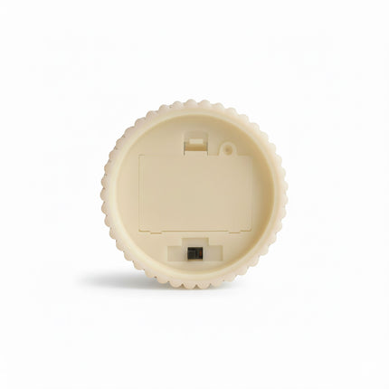 Bougies piliers LED, sans flamme, blanc chaud, lot de 4